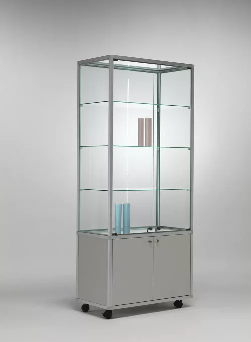 vitrine verre - c717mva-silver-silver