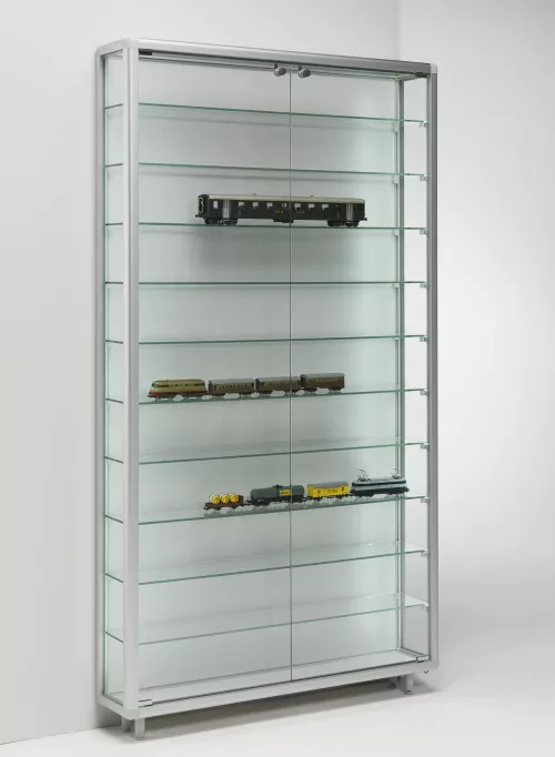 vitrine armoire - bv7923va-silver-silver