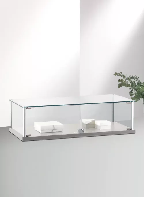 vitrine table - 4-tvva-gris-clair