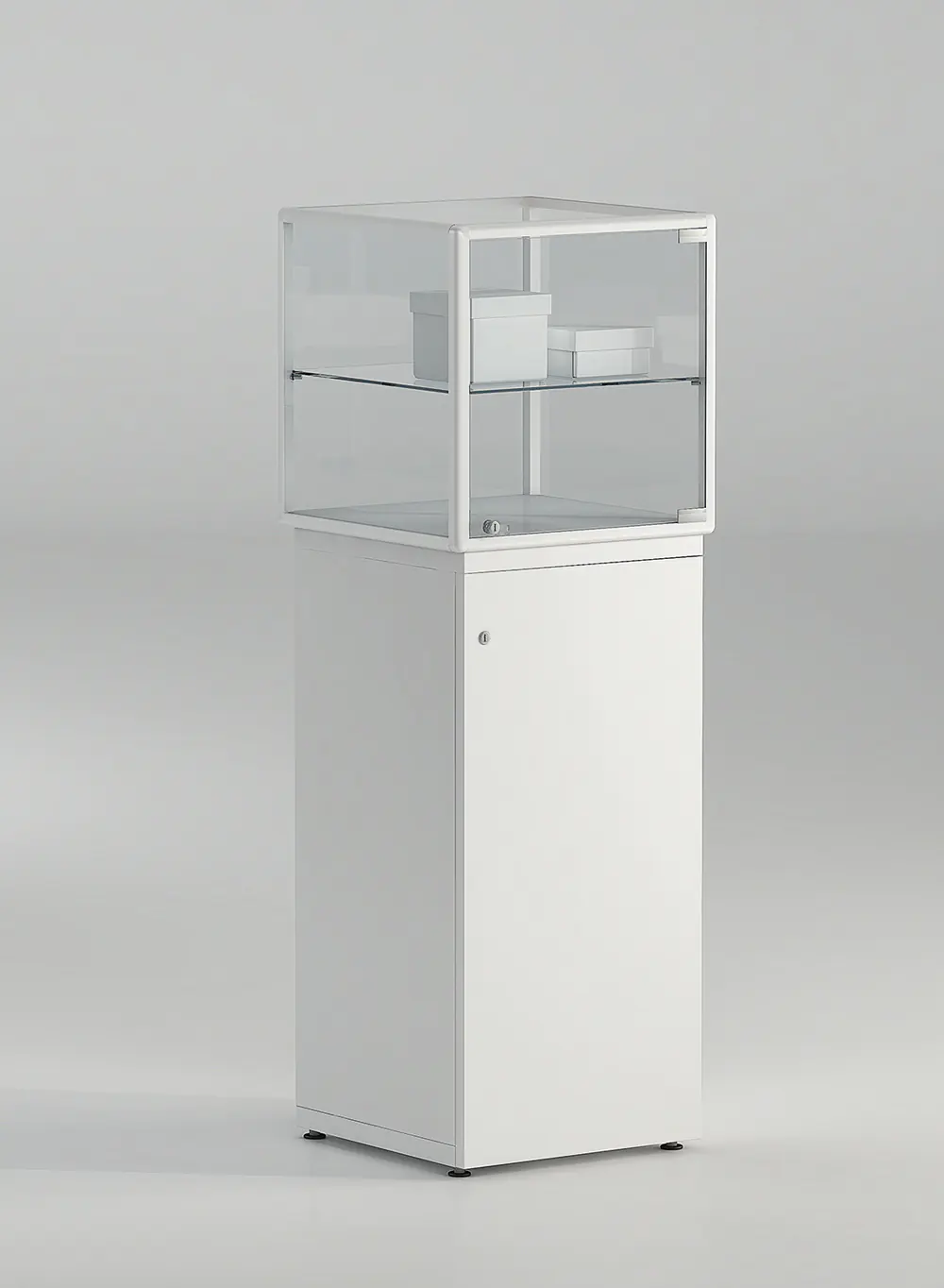 vitrine d'exposition - 6-lapva-blanc-poli