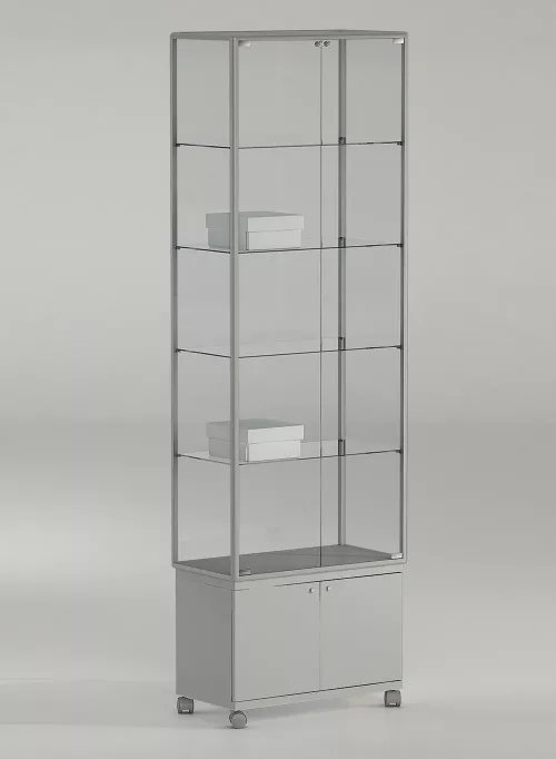 vitrine armoire - 71-mapva-gris-clair