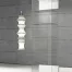 vitrine colonne - VE60VA-blanc-poli