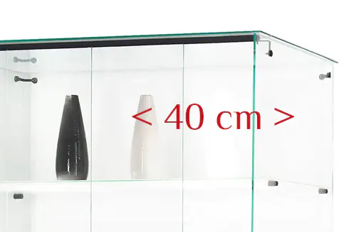 Clear Glass Largeur 40 cm