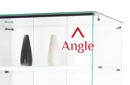 Vitrines d'angle Clear Glass