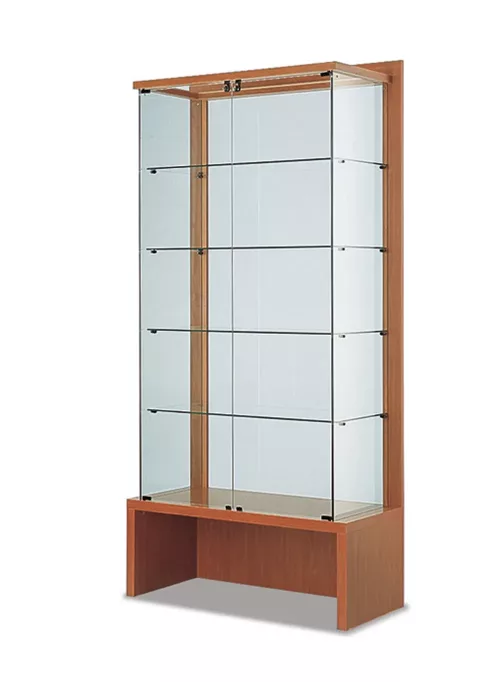 vitrine verre présentoir - 100-vtva