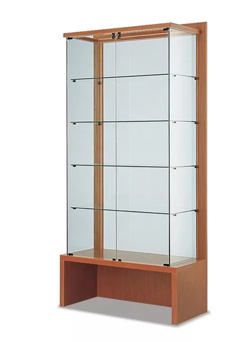 vitrine verre présentoir - 120-vtva