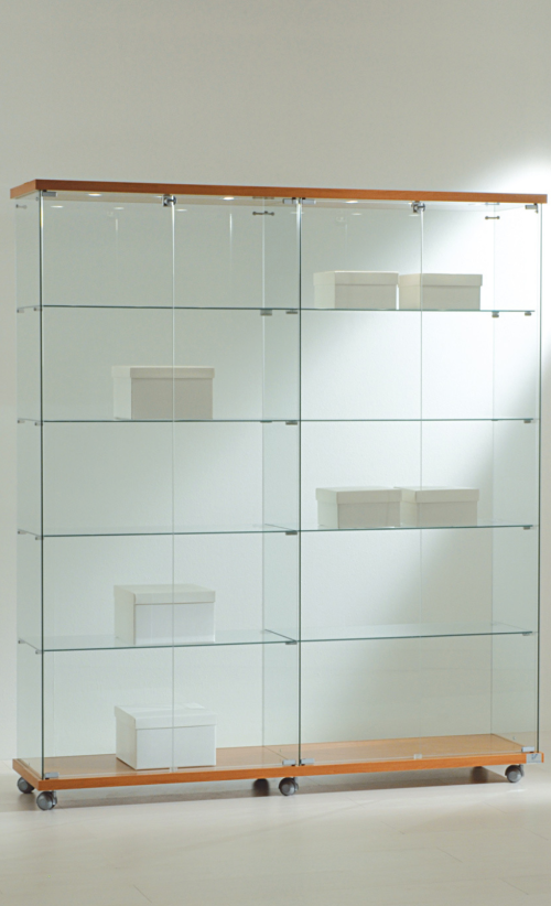 Vitrines Tout Verre Largeur 160 cm